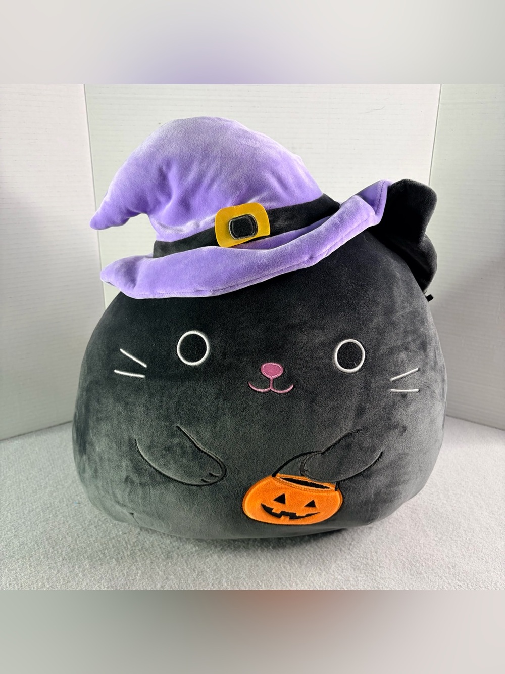 LIMITED EDITION Halloween 16" Squishmallow CALIO the Black Cat Collectible